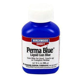 Usage close-up of applying Perma Blue Liquid Gun Blue to steel surface